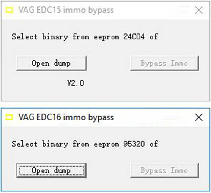 VAG EDC15 EDC16 Immo офф байпасный иммобилайзер для EEPROM 24C04 95320