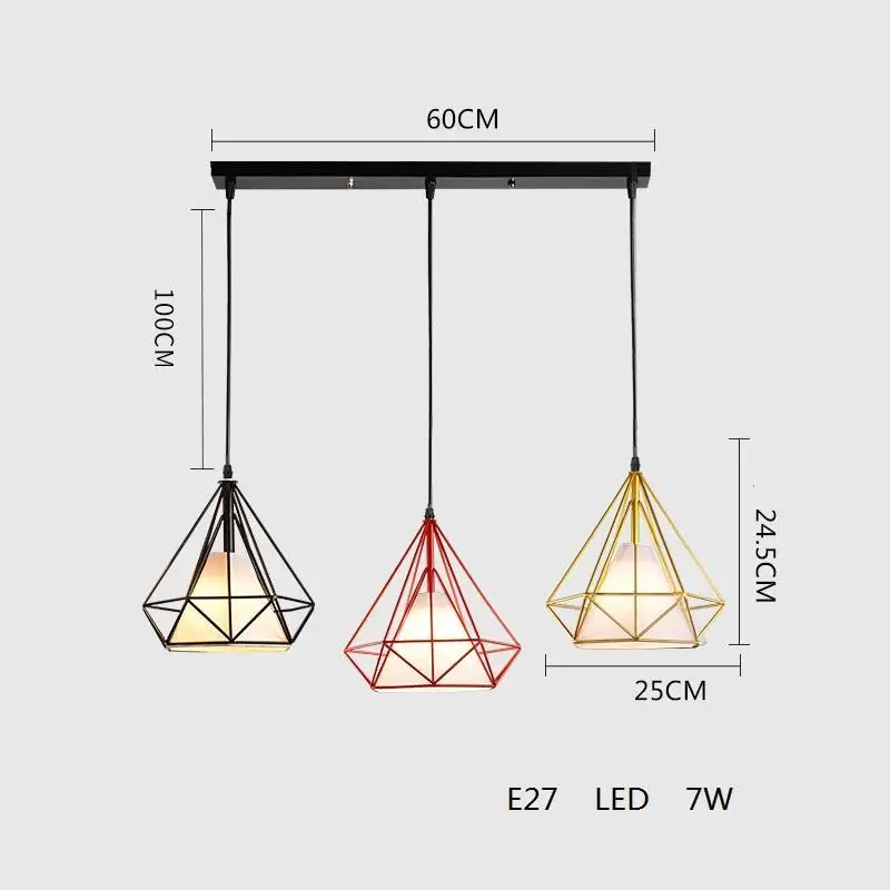 Lampara Кухня промышленные Люстры E Pendente Para Sala обеденный стол светильник Декор для дома Лофт Luminaria висит подвесной светильник