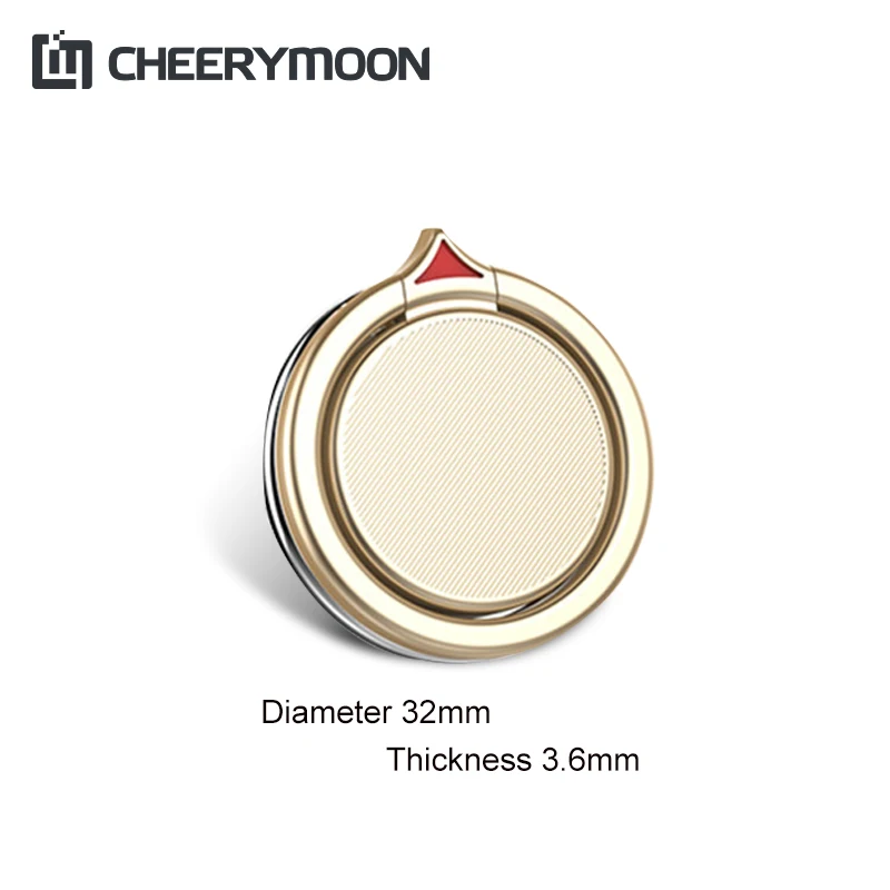 CHEERYMOON Gyro Arrows Ring Holder Universal Mobile Phone Stand Metal Finger Grip For iPhone Samsung Huawei  Bracket
