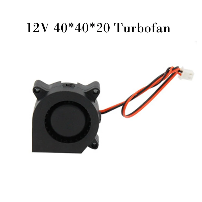 DC 12V 40*40*20 вентилятор охлаждения 4020 для компьютера Корпус 3D части принтера