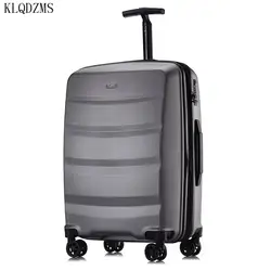 KLQDZMS бизнес багаж на колёсиках 20/24 дюймов чехол для переноски для мужчин Дорожный чемодан wo для мужчин багаж на колесиках