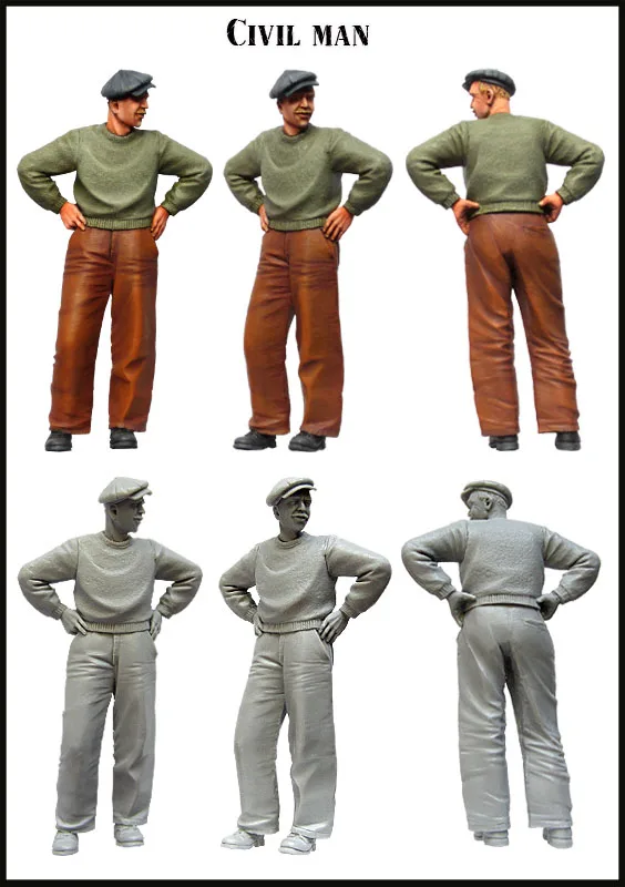 

CIVIL MAN 1/35 Resin Model Kit