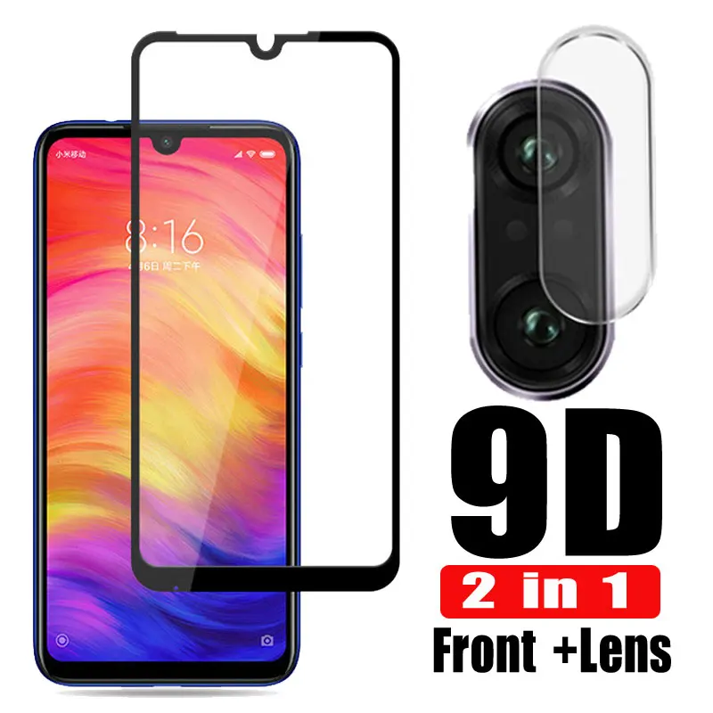 

2pcs Camera Glass Redmi Note 7 Tempered Glass Screen Protector for Xiaomi Redmi Note 7 6 K20 Pro 6A Mi 9 SE 9t 8 lite A2 Glass