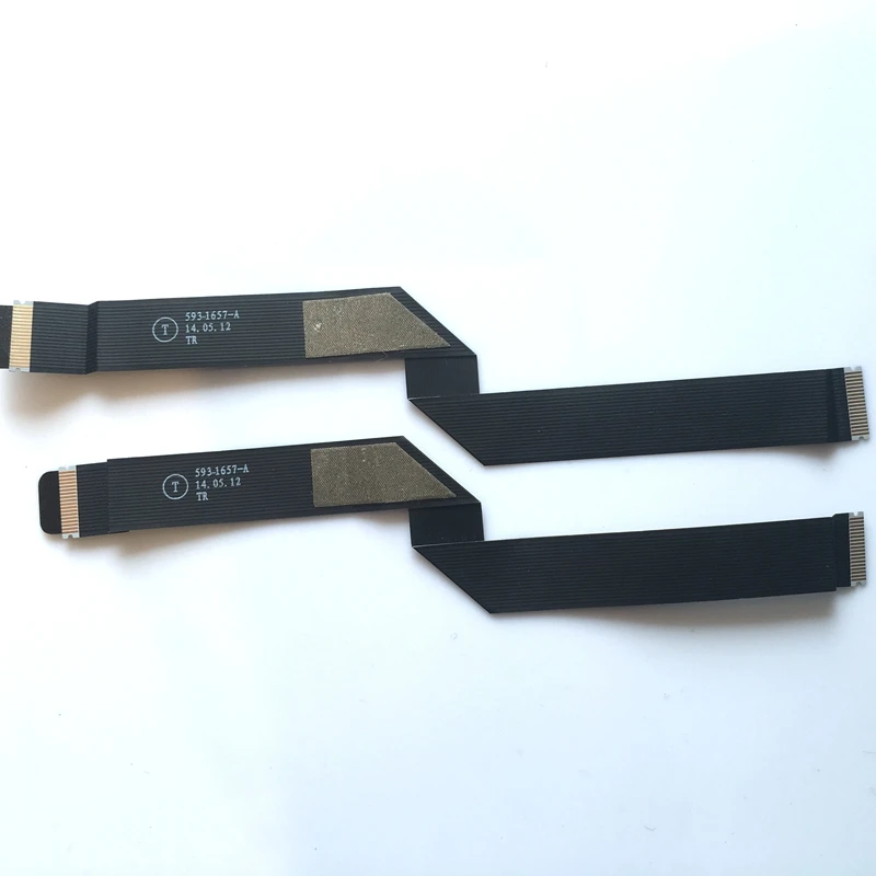 2 шт. 593 1657 a Новый тачпад шлейф для MacBook Pro Retina 13 &quota1502 трекпад кабель 2013 2014|cable for
