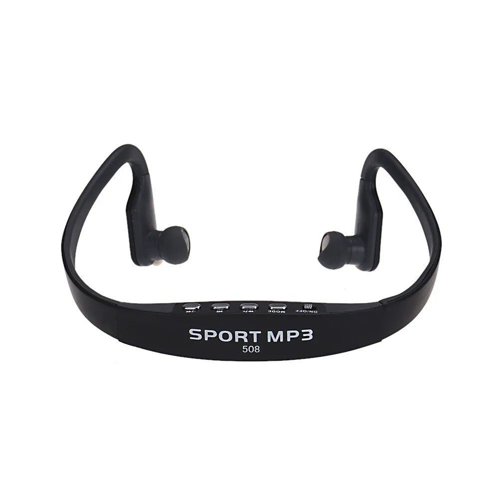 

overmal Portable sporty exterior design Wireless Card FM Stereo Radio Function MP3 Sports Headset Earphone Support 32GB