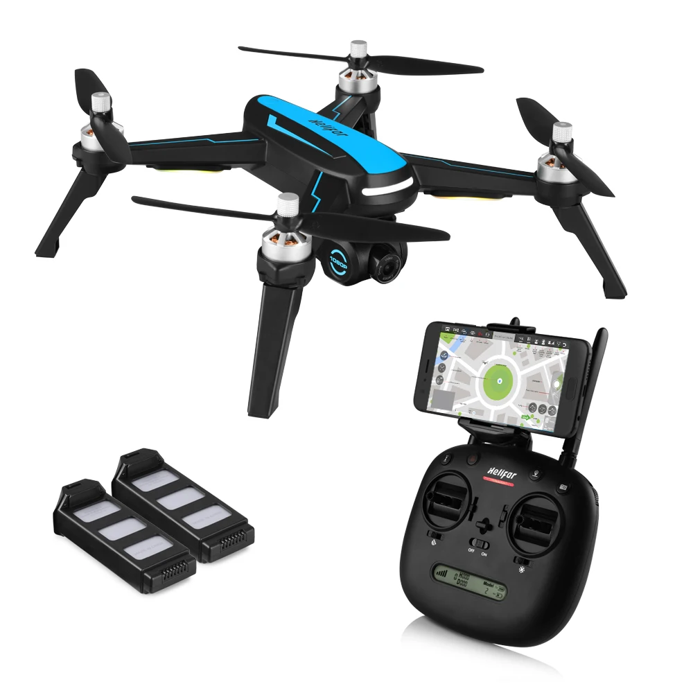 Helifar B3 5G-WiFi FPV Бесщеточный RC Квадрокоптер гибкие углы съемки более длительное время полета вертолеты gps фиксированная точка полета