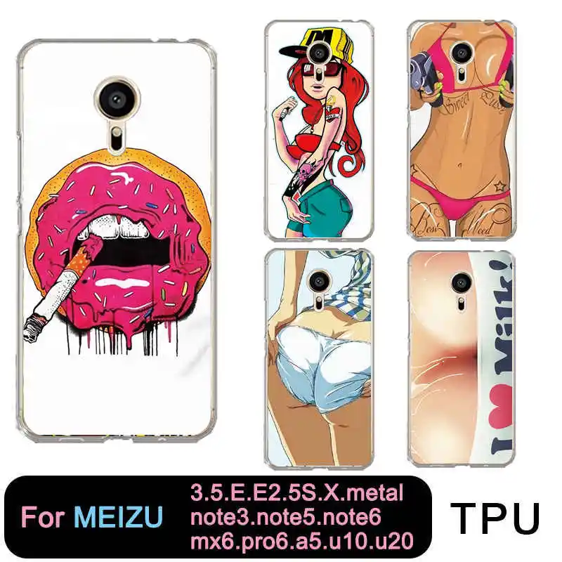 TPU прозрачный чехол для телефона Meilan MX6 pro6 u10 u20 E2 m3 M5 M5s металлический защитный