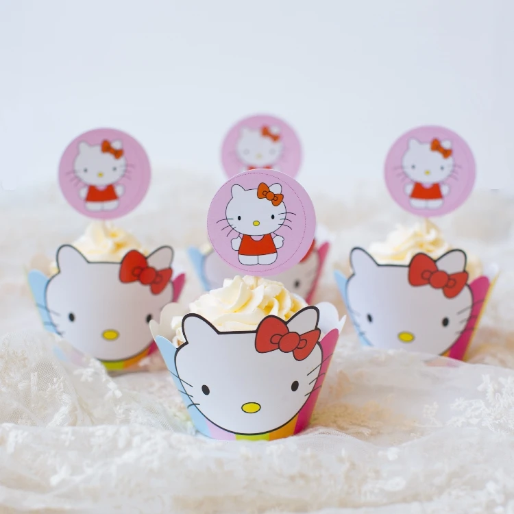 Balloon Columns Hello Kitty Baby Shower Hello Kitty Party
