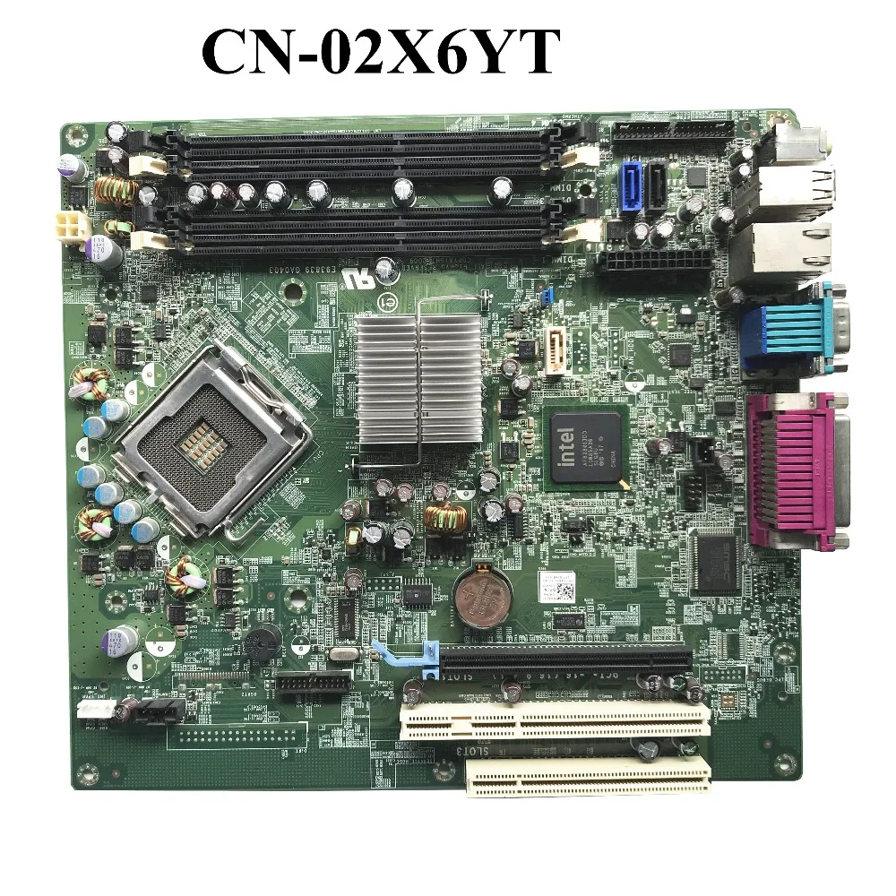 Материнская плата для ПК DELL OptiPlex 780 DT 100% хорошее качество 02X6YT 2X6YT DDR3|Материнские