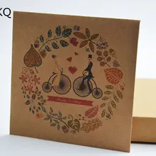 20 шт крафт-диск бумажный конверт свадебный подарок крафт-конверты натуральный крафт Бумажный Подарочный конверт CD/DVD бумажный пакет