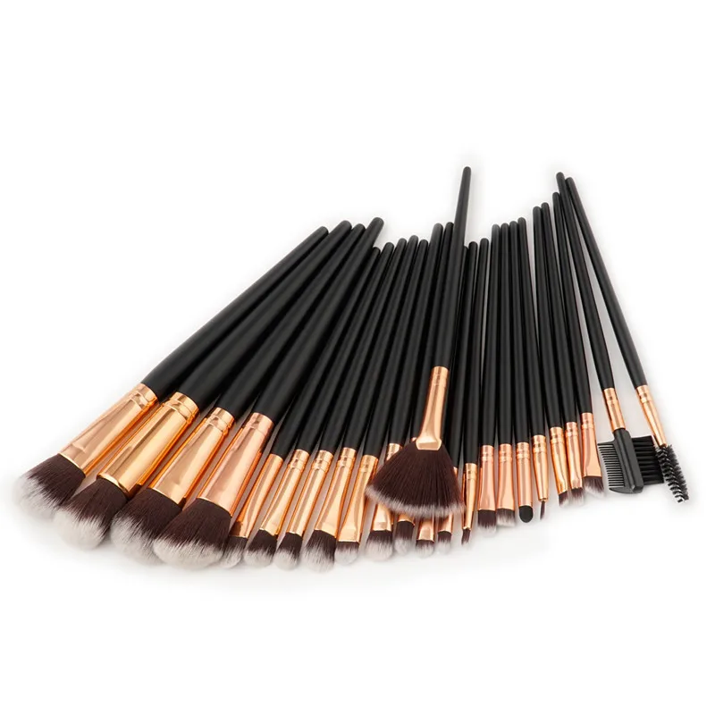 

24Pcs Cosmetic Brush Lip Eyebrows Eyelashes Makeup Sets Kits Tools Professional Concealer kwasten Make up Brushes Tools sereia