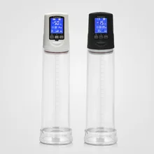 Second generation USB with LCD display Charged Electric Penis Pump electric Penis extender Sex machine Sex