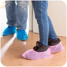 100 шт./компл. медицинские водонепроницаемые бахилы ткани одноразовые бахилы дома галоши