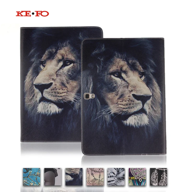 

For Samsung Galaxy Tab S 10.5 inch T800 / T801 / T805 Tablet PU Leather Protective Case Cover for samsung T800 KF433D