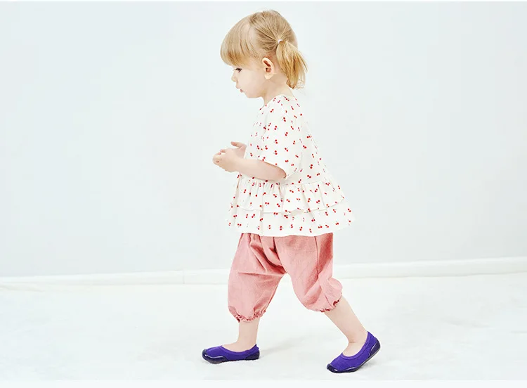 Детские башмачки для малышей, детская обувь, Нескользящие мягкие хлопковые толстые ботинки, носки-тапочки, носки, 12 цветов, 6 размеров, tz05