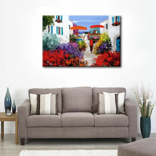 Vita di campagna immagini su tela per camera da letto decorativa ... Vita di campagna immagini su tela per camera da letto decorativa ...