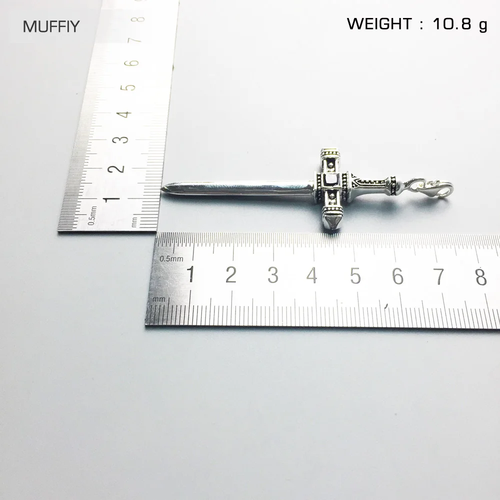 Черный меч кулон, Томас Стиль Rebel мода хорошее украшение для мужчин и женщин, Ts подарок из 925 пробы серебра, Супер предложения
