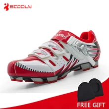 Boodun Professional Athletic Bicycle Shoes MTB Cycling Shoes Men Self-Locking Bike Shoes sapatilha ciclismo MTB