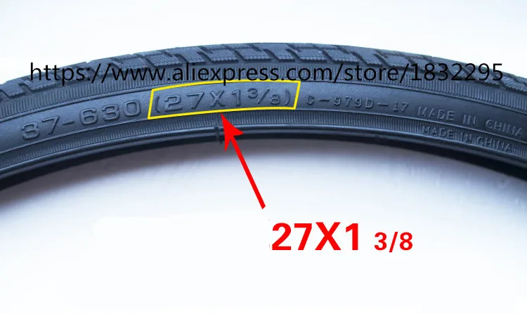27x1 25 bike tire