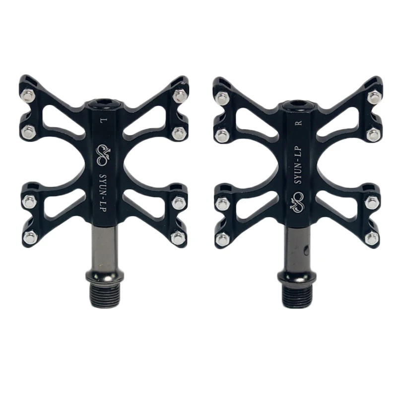 New bicycle pedal bmx fixie bike pedals alu mtb ultralight 240g cr mo