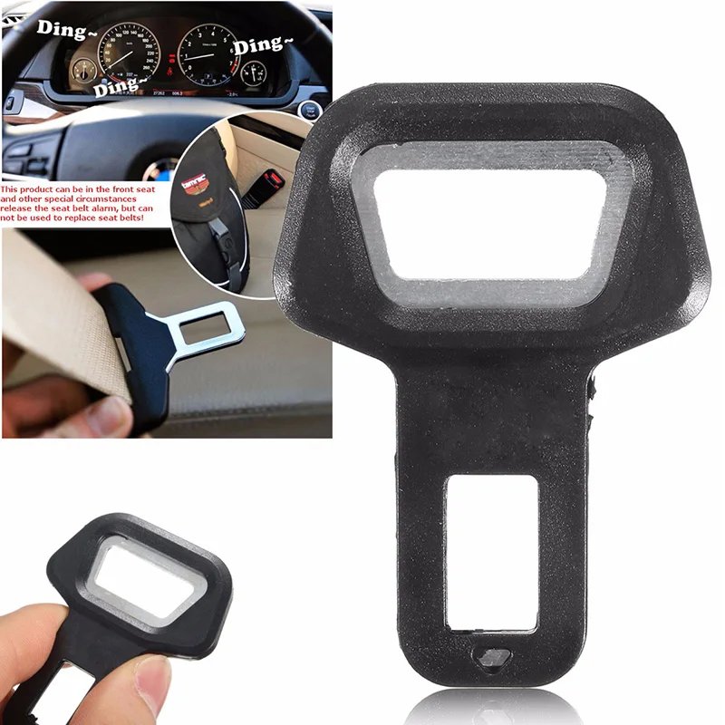 

Universal Dual-use Car Safety Seat Belt Buckle Seat Belt Muffler Stop Warning