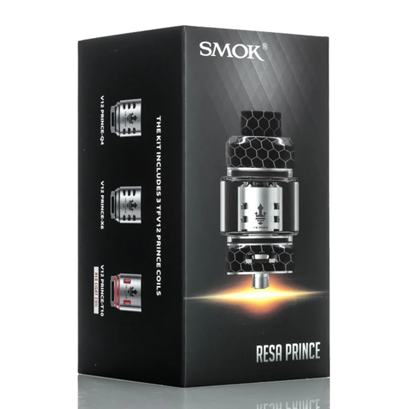 SMOK Resa Prince Tank электронная сигарета Vape Atomizer V12 Q4 X6 T10 катушка для X Priv G PRIV 2 Mag Stick