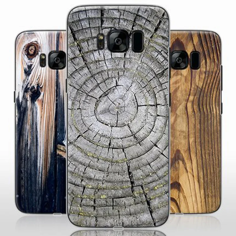 Чехол для Samsung Galaxy S8 S 8 G9500 деревянные Жесткие защитные чехлы чехол задняя