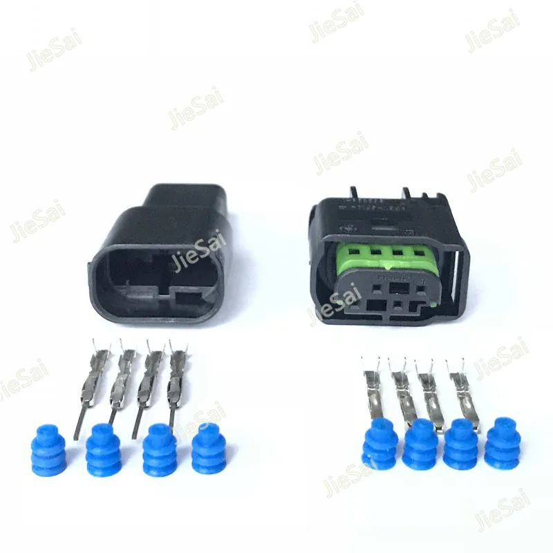 4 Pin-код 1-967640-1/8E0 971 934/968399-1 конвертер LPG автомобильный разъем жгута Женский Мужской авто разъем для VW AUDI BMW