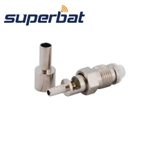 Superbat 10 шт. RF соединитель FME обжимной разъем Женский для кабеля RG174 RG178 RG316 LMR100