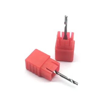 

1PC One Flute Spiral 3.175 2mm 17mm long Wood Milling Cutter high quality PVC Carbide Engraving Cutters CNC router bits acrylic