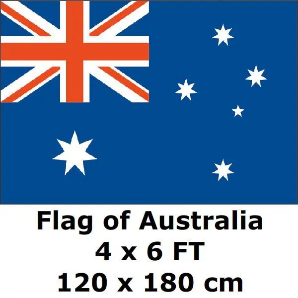 Australia Flag 120 x 180 cm 100D Polyester Large Big Australian Flags