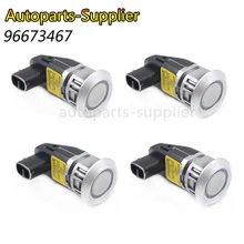 96673467 4 pz/lotto di colore Argento 96673464 96673474 96673471 Sensore Di Parcheggio PDC Per Chevrolet Captiva Ad Ultrasuoni per auto Senza Fili