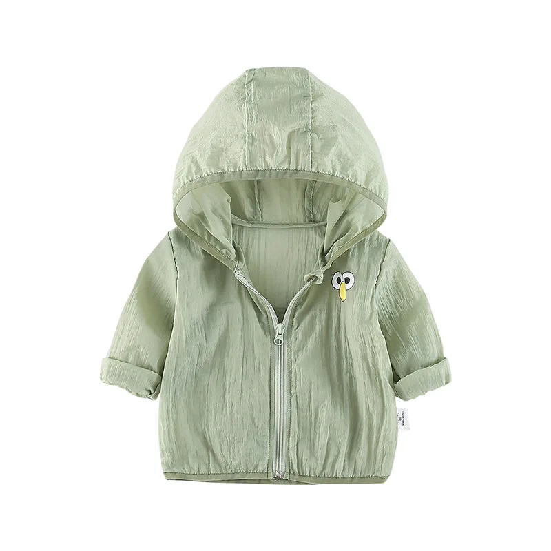 Fashion summer pure color sun protection infant coats MD101in Jackets