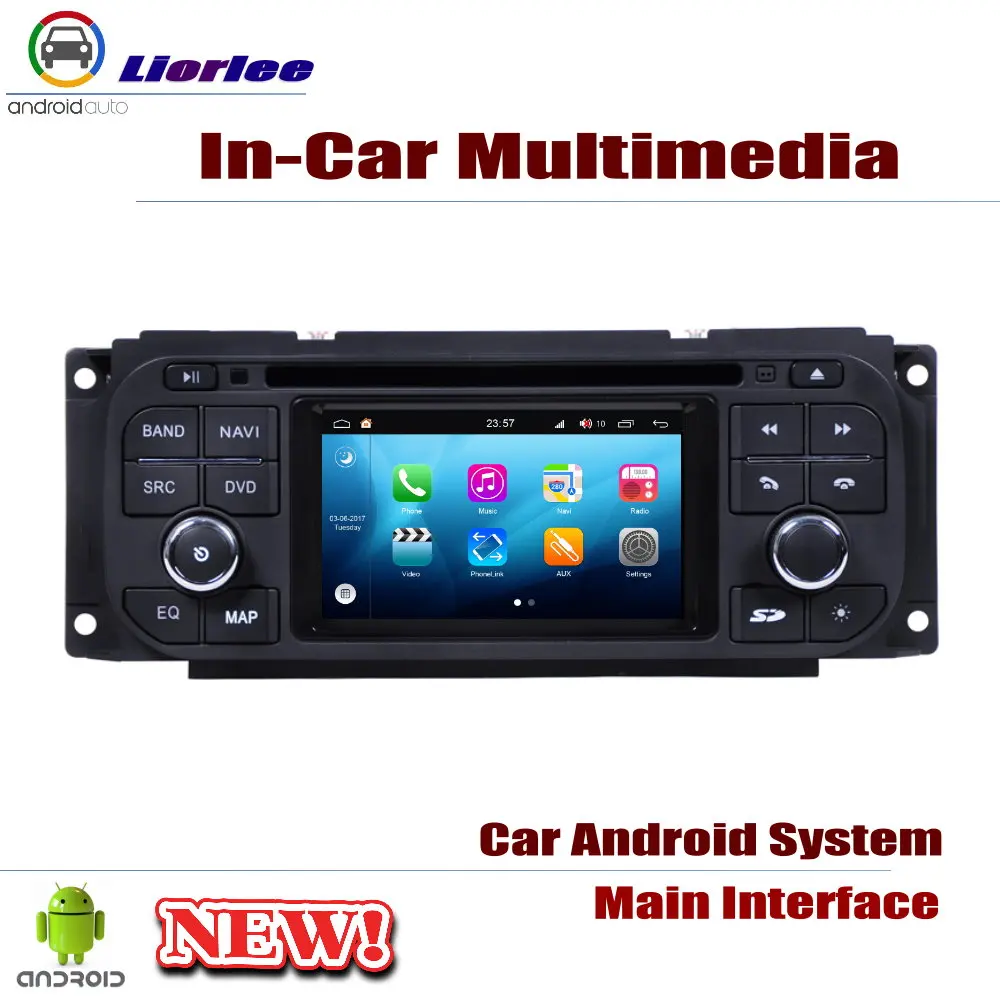 Best For Dodge Dakota 2001~2004 Car Android Player DVD GPS Navigation System HD Screen Radio Stereo Integrated Multimedia 1