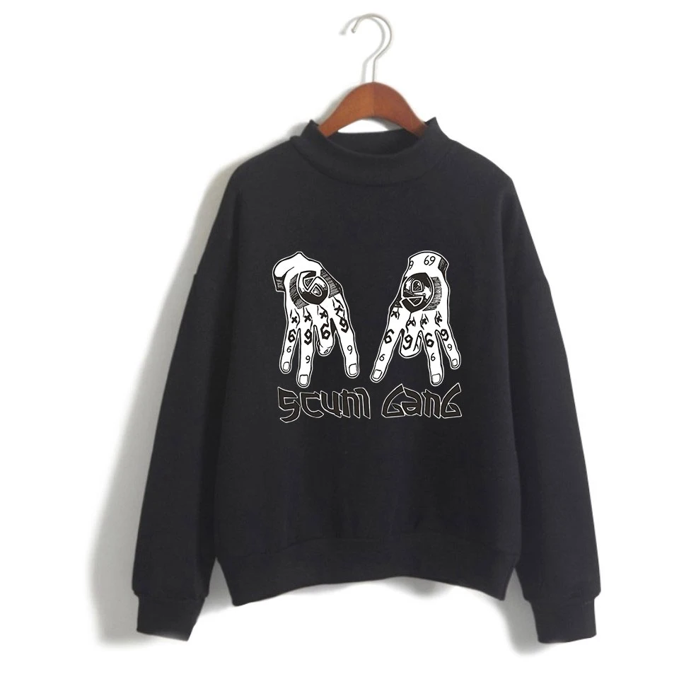 

New Fashion Harajuku Hoodie Streetwear Hip Hop Style 69 6ix9ine Sweatshirts Pullovers Lil Pump Tekashi69 Rapper Hoodie Hoody