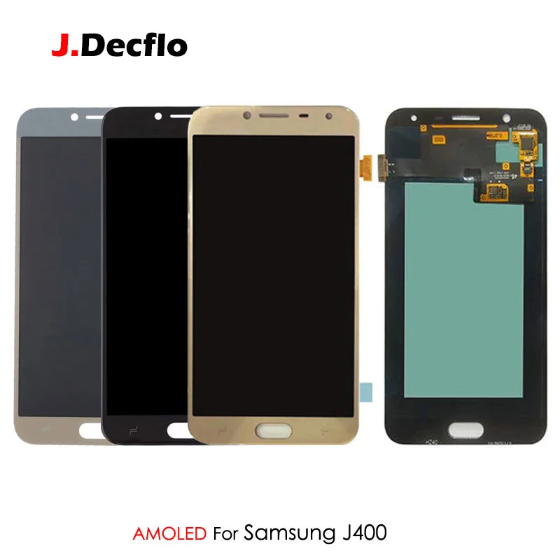 

100PCS AMOLED For Samsung Galaxy J4 J400 LCD Display OLED Touch Screen Digitizer Assembly