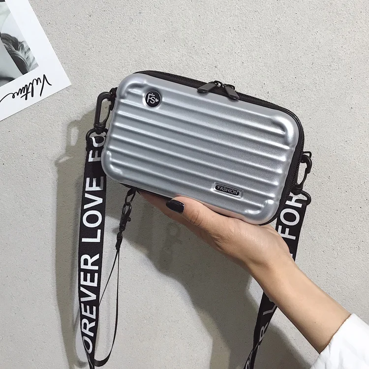 

2019 New handle Simple Designer shoulder handbag soft Square Women Crossbody bags Female Removable girl mini shoulder bag