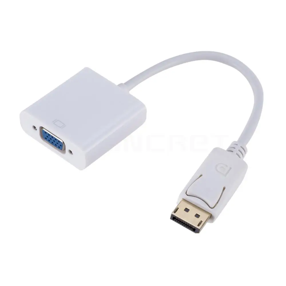 Video Cable Convert Displayport DP to VGA Port Cable Male-Female Adapter for Computer HDTV Monitor Projector Support 1080P Video Cable Convert Displayport DP to VGA Port Cable Male-Female Adapter for Computer HDTV Monitor Projector Support 1080P