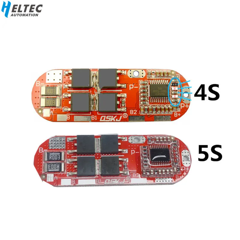 4S 20A/5S 20A BMS плата/литиевая батарея Защитная плата