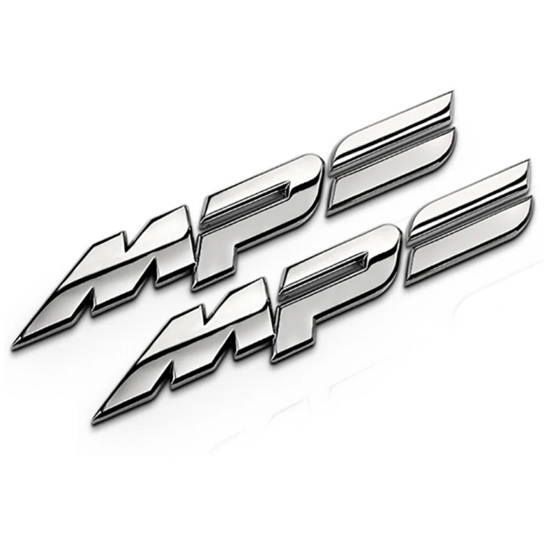 DSYCAR 1 шт. 3D металлический MPS автомобильный боковой крыло задний багажник эмблема значок наклейка для JEEP Dodge BMW Nissan Audi VW Honda
