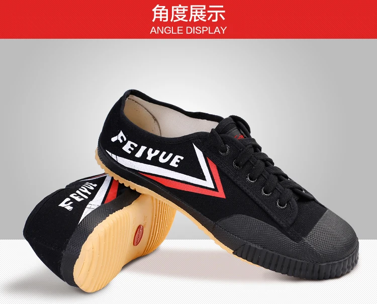 Professional Wushu Kungfu Shoes Winchun Taichi Taichi Uniform Unisex Classical Black&White Shoes Taekwondo Shoes Sports Sneaker