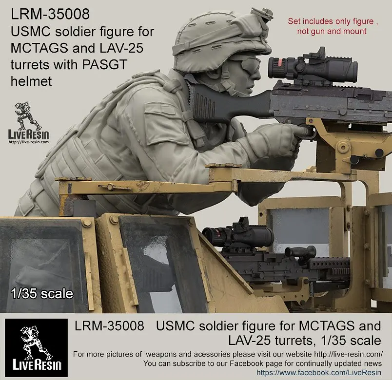 

Pre order goods-LR M35008 1/35 Modern US Marines 2