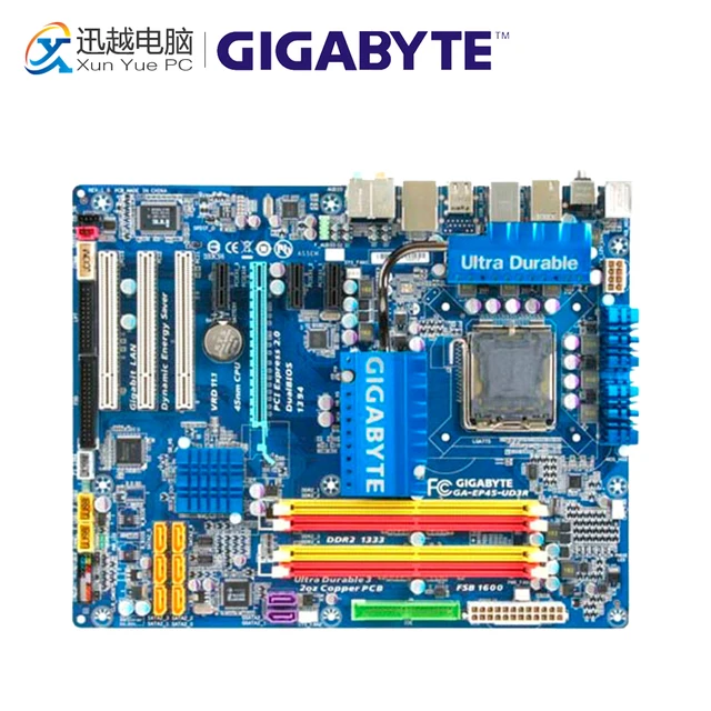 gigabyte ga-ep45-ud3r network