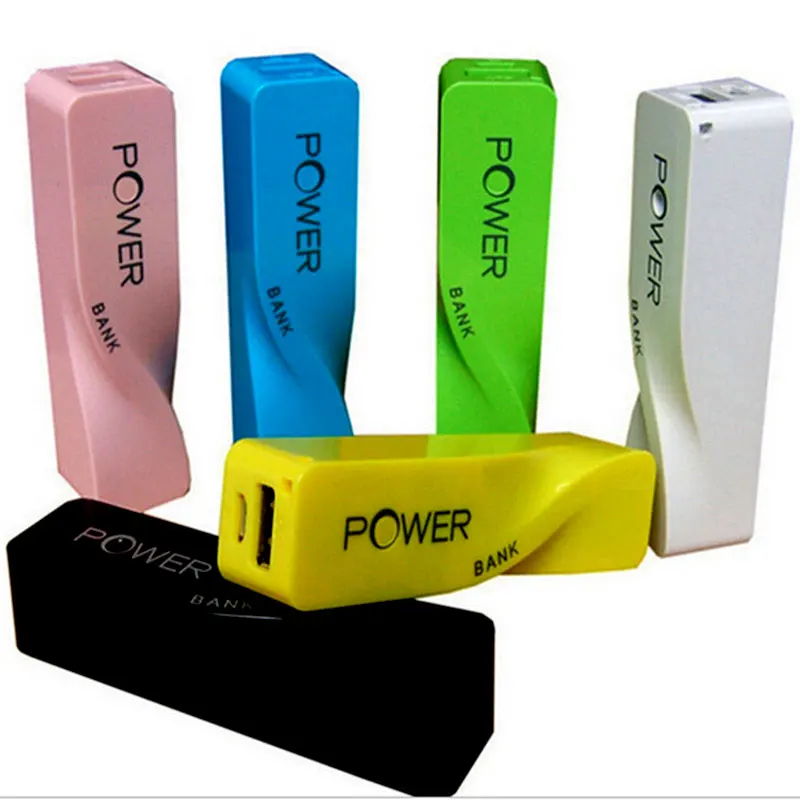 

Colorful Portable Universal USB 18650 Battery Charger DIY Power Bank Case for iPhone Samsung Huawei Battery Storage Container