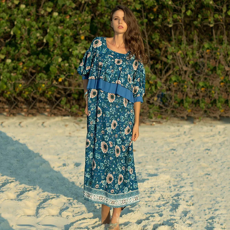 

Hot Sale Maternity Dress 2019 Summer Dress for Women Beach Dress Vacation Wear for Women Tunique Longue Femme Home Leisure