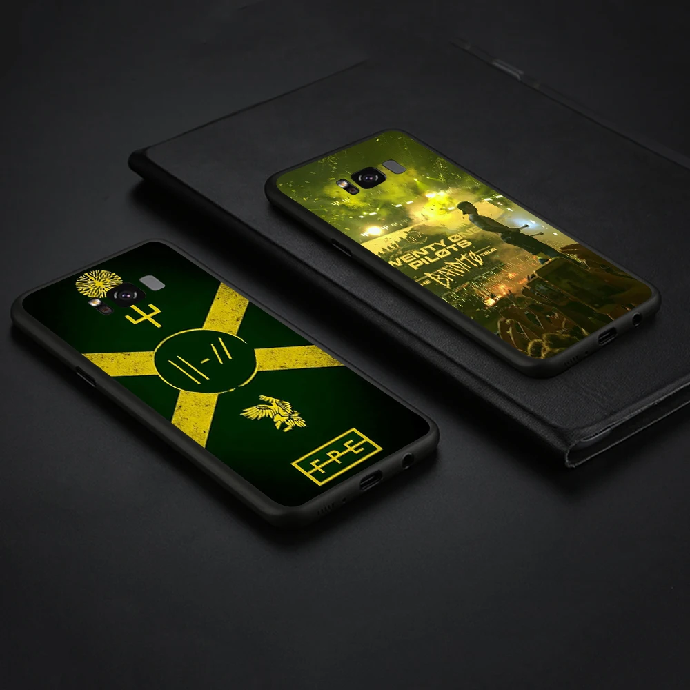 WEBBEDEPP чехол Twenty One Pilots 21 из ТПУ для Samsung Galaxy A10 A30 A40 A50 A70 A6 A8 A9 J6 2018 Note 8 9 мягкий