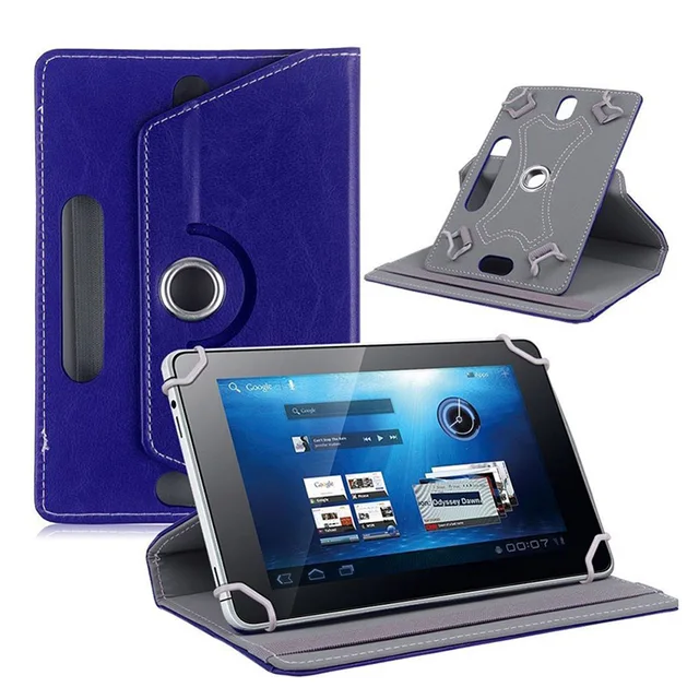 360 Rotation universal 7 inch tablet leather case Stand Cover For