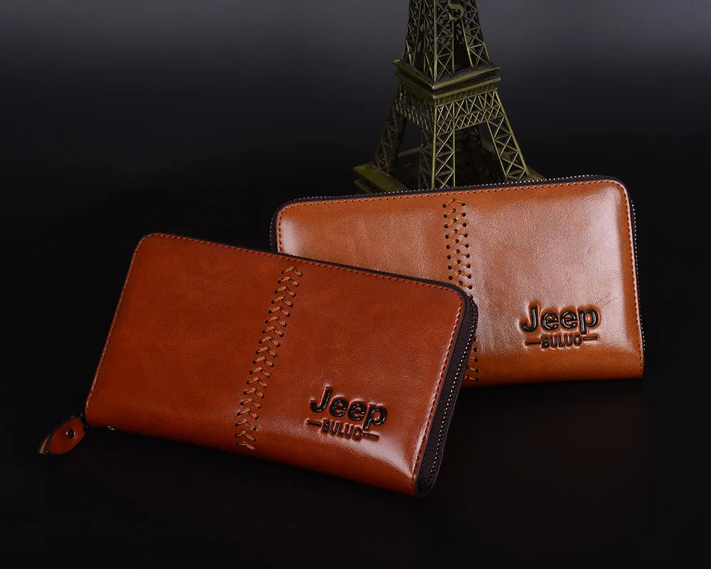 

Ausuky Noble atmosphere men wallets PU leather wallet zipper wallet Bussiness men fashion mens wallets luxury male 50