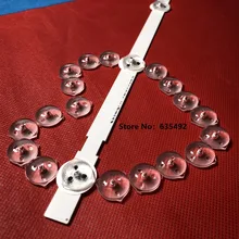 100 шт. светодиодные лампы кепки для ремонта LG ТВ светодиодный подсветка 6916L-1204A 6916L-1426A 6916L-1437A оптические линзы 2835 3528 2828 3030 3228