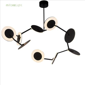 

Mooielight Minimalist Modern Pendant Lamps black LED Hanging & Pendant Lights 110V 220v for Art Fashion Decor Luminaire